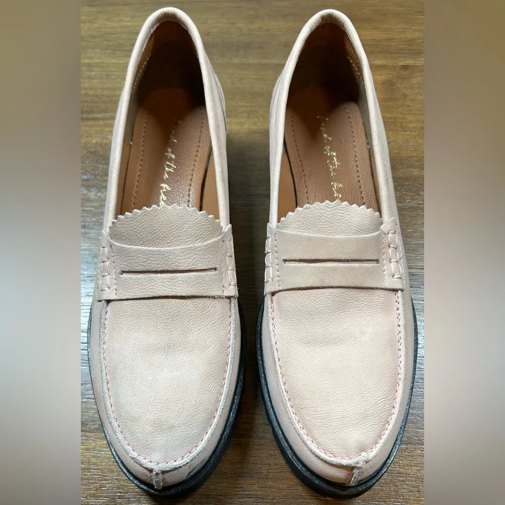 Band Of The Free Size 7.5 Women’s Tan Alder Lug Penny Loafer - Image 3