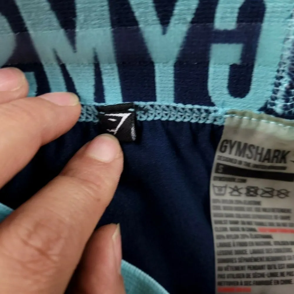 Gymshark  Blue Leggins Size S EUC - Image 7