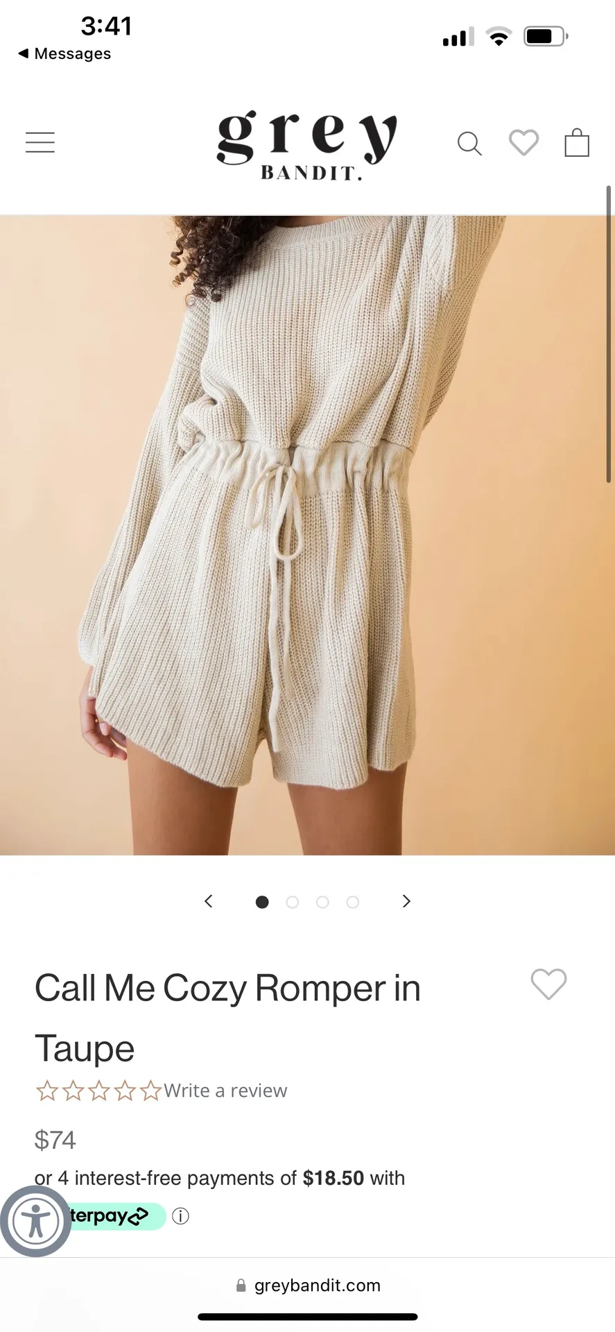 Sweater Romper - Image 3