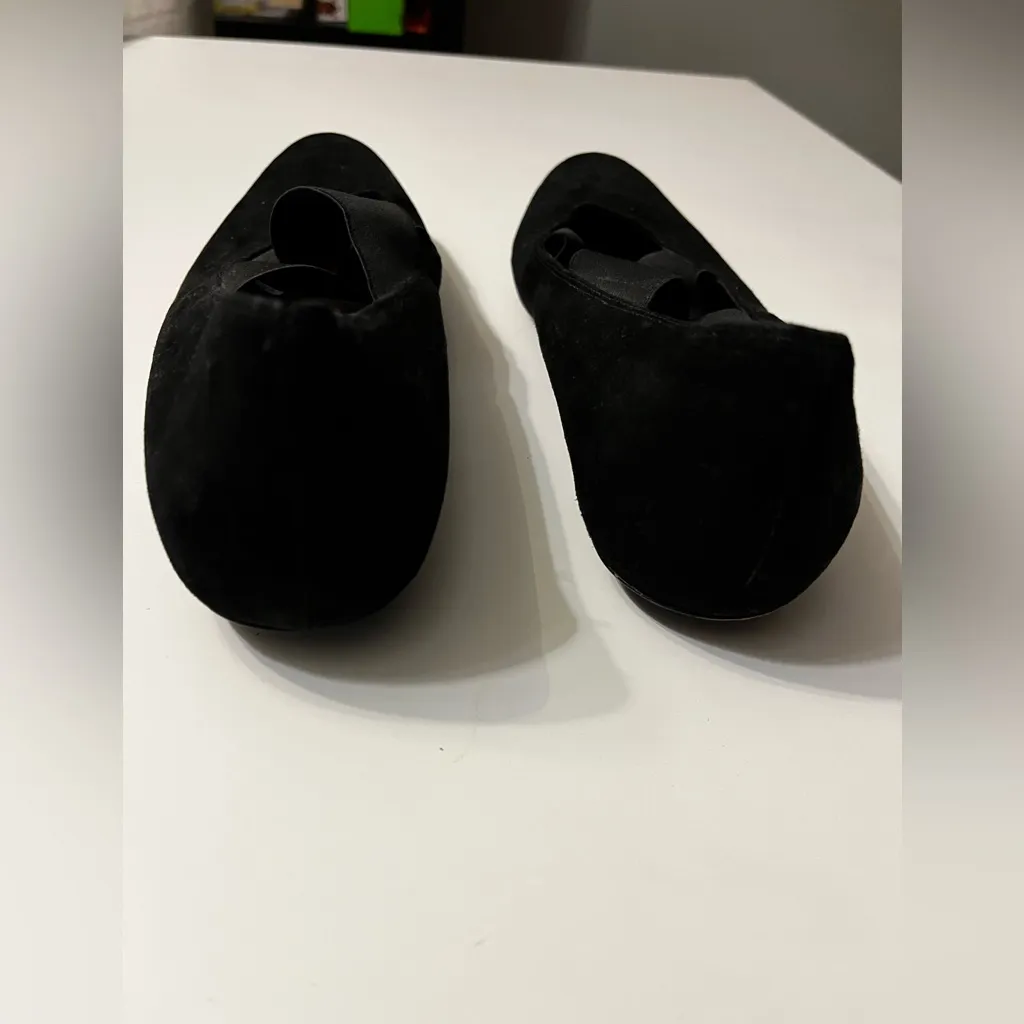 Donald‎ Pilner suede cross pela black women’s 7.5 - Image 8