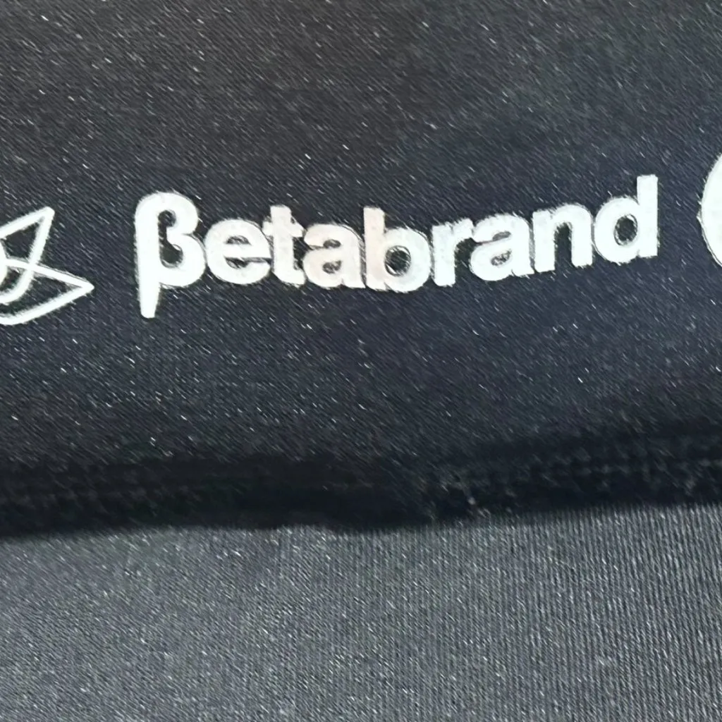 Betabrand Six Button‎ Dress Pant Yoga Pants Size Small Petite Black W1413-BK - Image 5