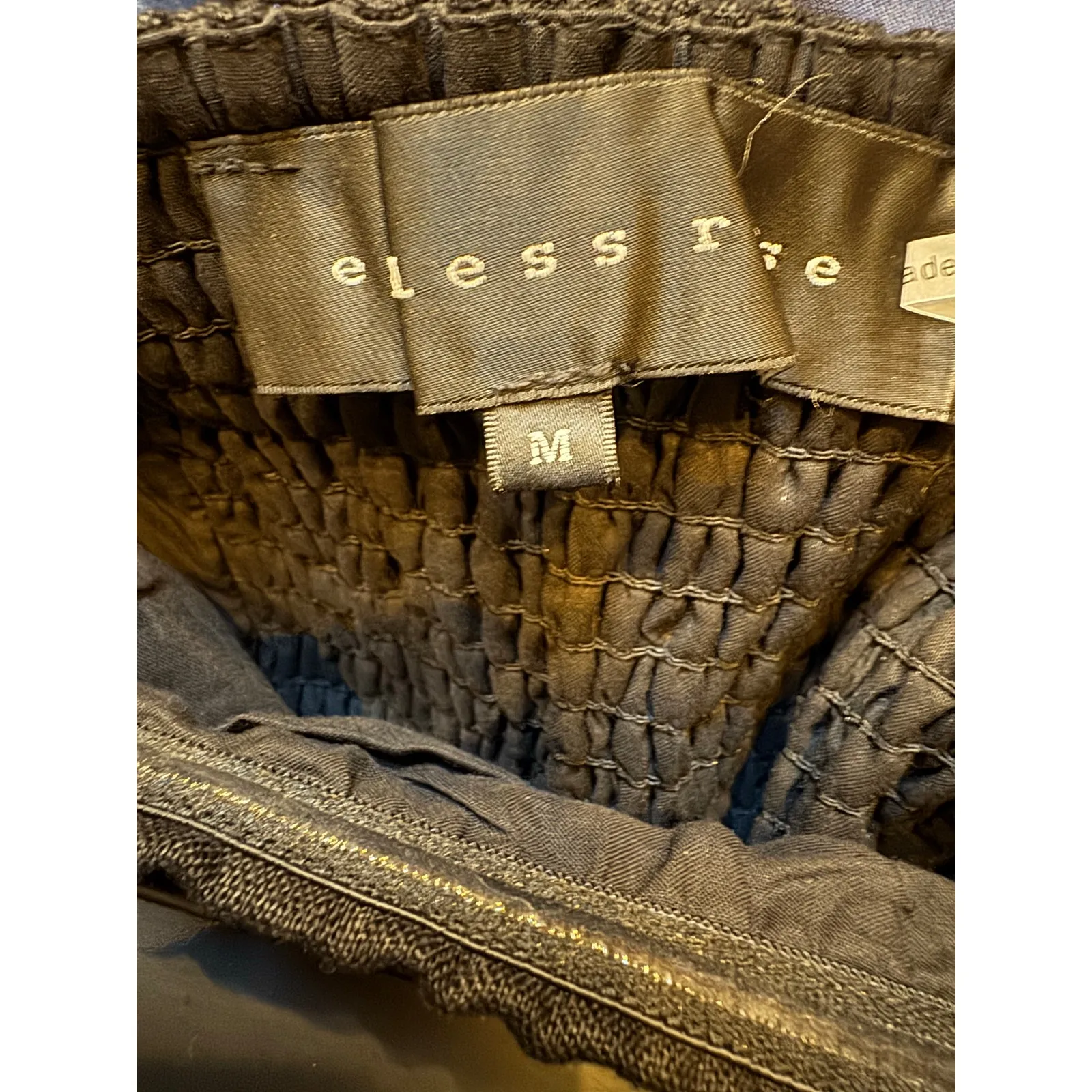 Endless Rose Whitney Linen Strapless Dress - Size Medium (New) - Image 5