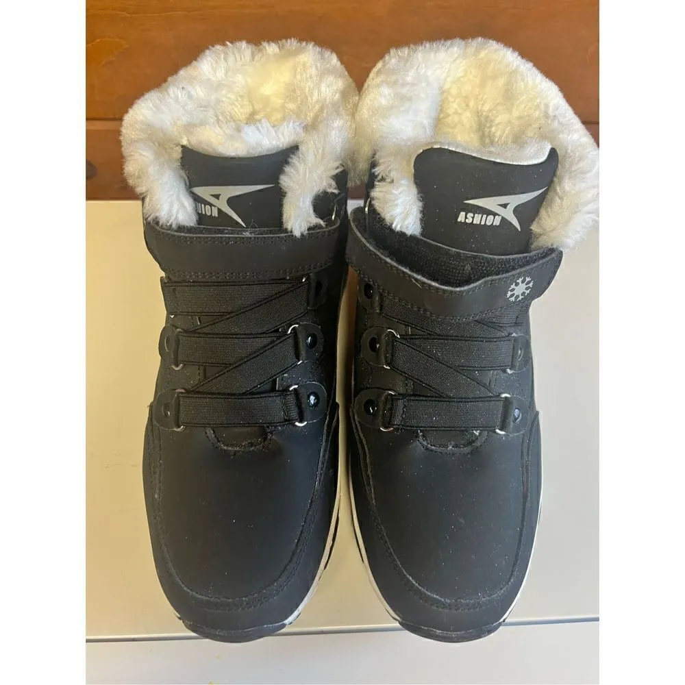 Ashion Woman’s Fur Lined Boots Sz 39 (8 - Image 6