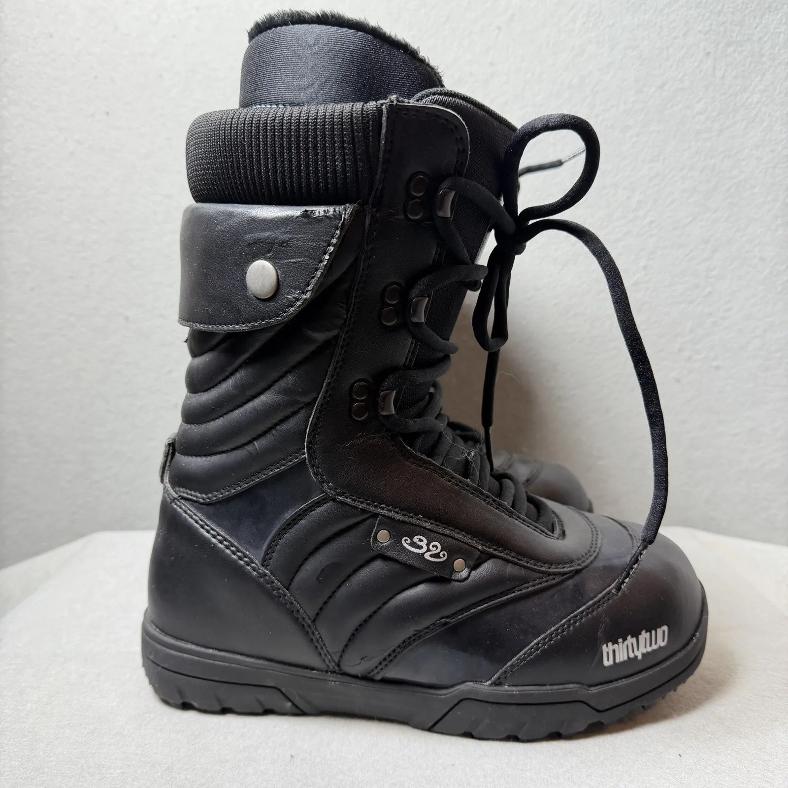 Thirty Two Exus Snowboard Boots Lace Up Black US Women’s Size 10 Men’s 8.5 - Image 12