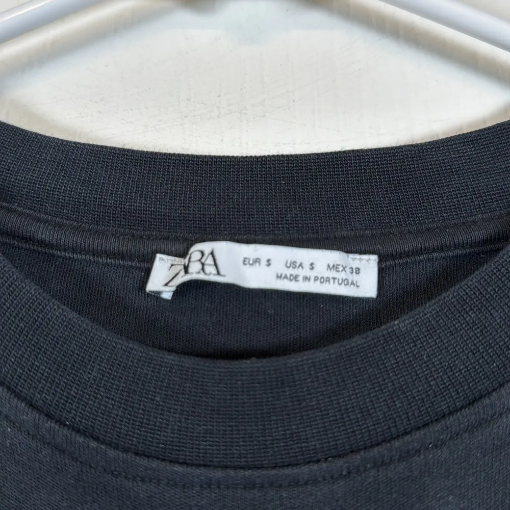 Zara Oversized Black Shirt Size Small #5577 - Image 3