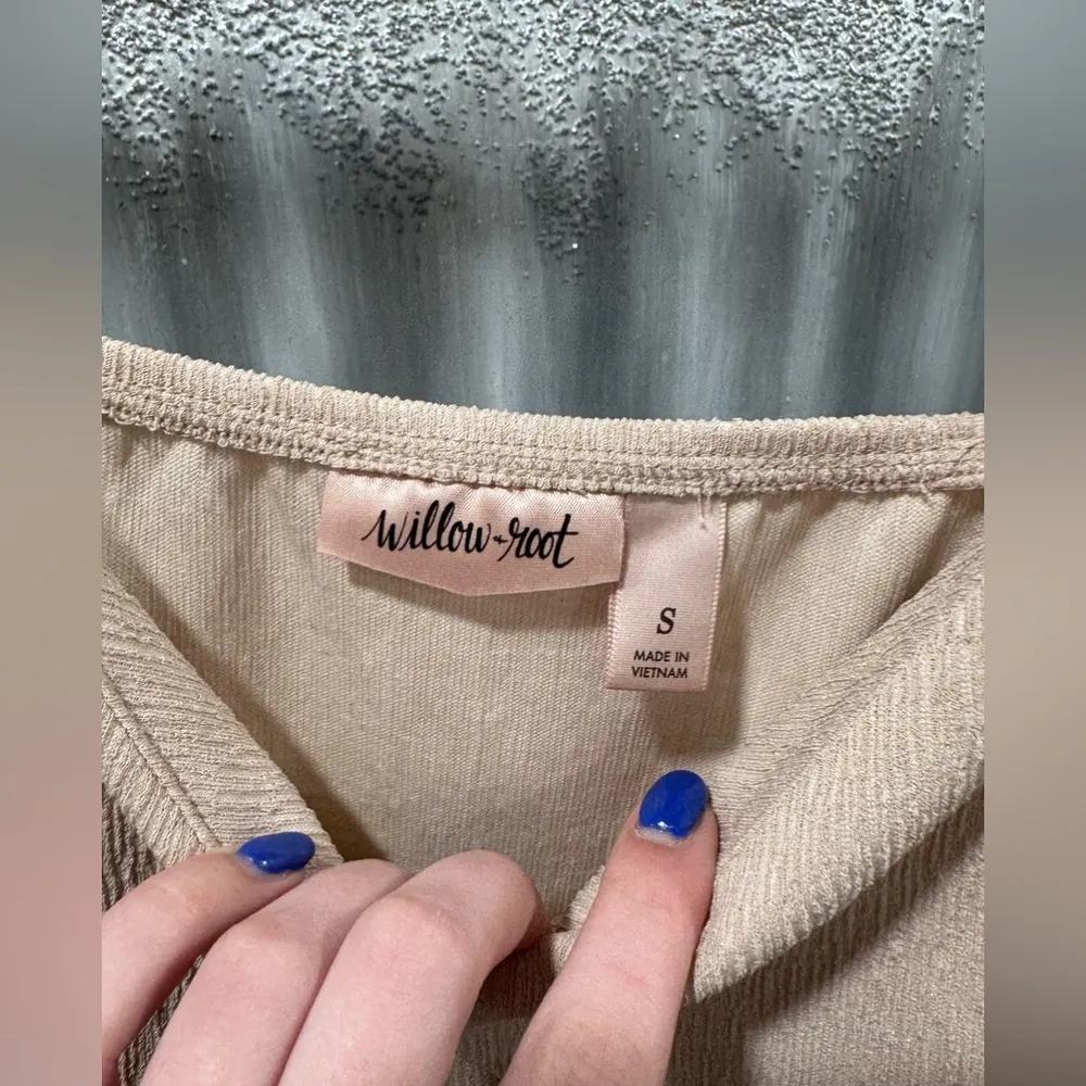 Willow & Root Textured Mini Dress - Image 9