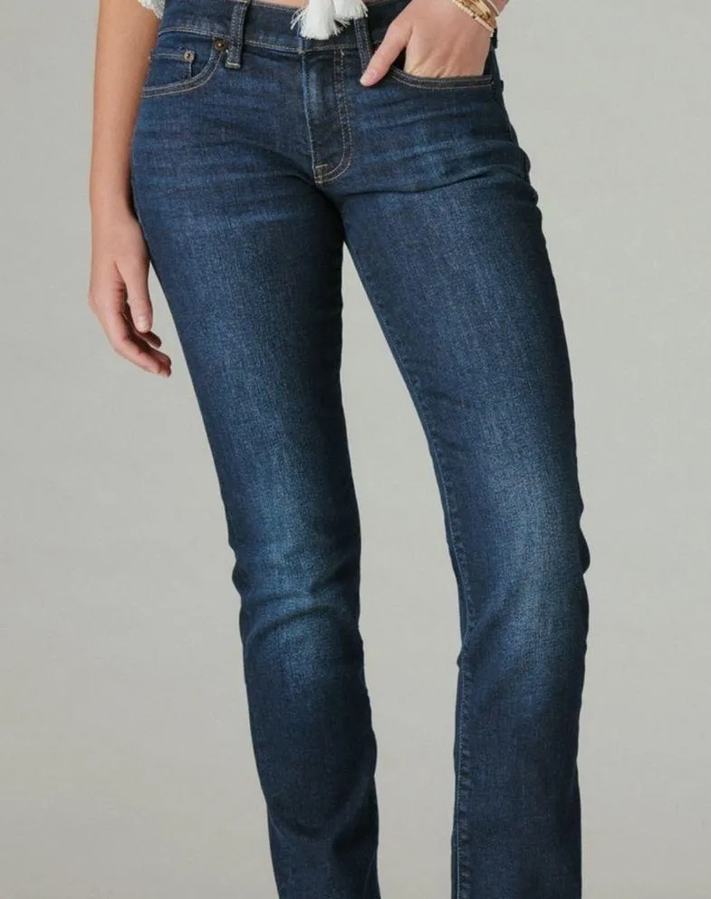 Lucky Brand women’s Mid Rise Sweet Straight - Image 4