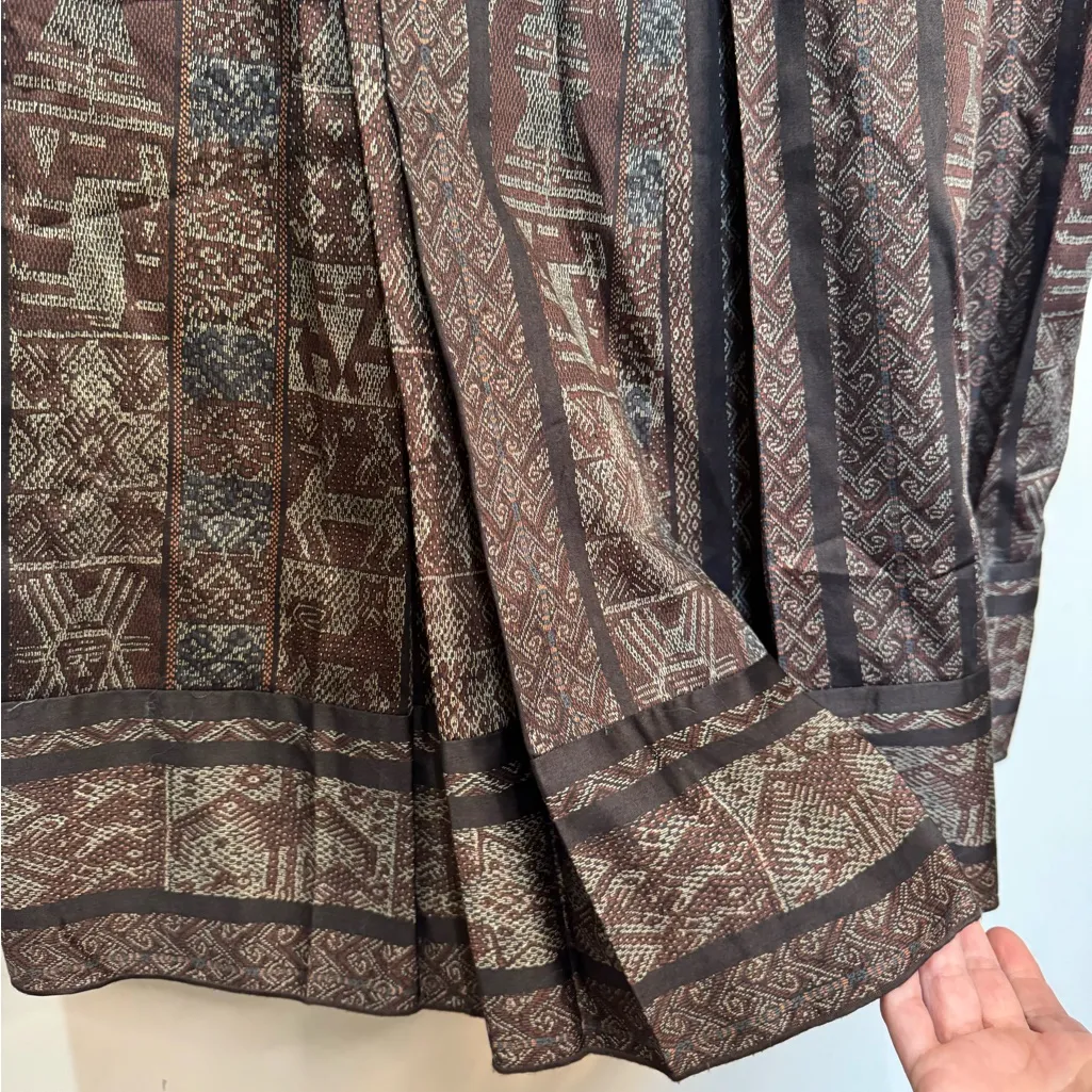 Peruvian Connection Pima Cotton‎ Maxi Skirt Size 14 - Image 5