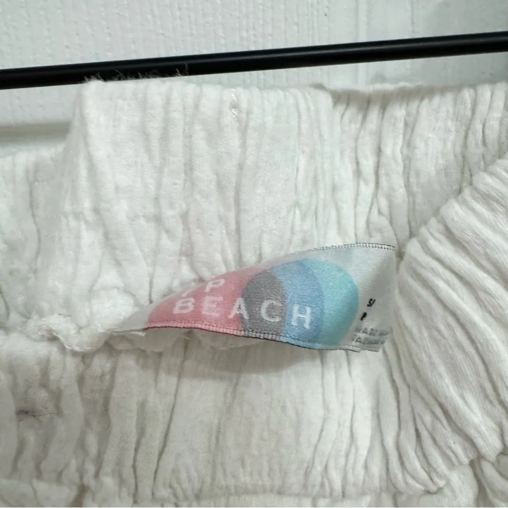 Free People Beach Twyla Shorts White SMALL - Image 4