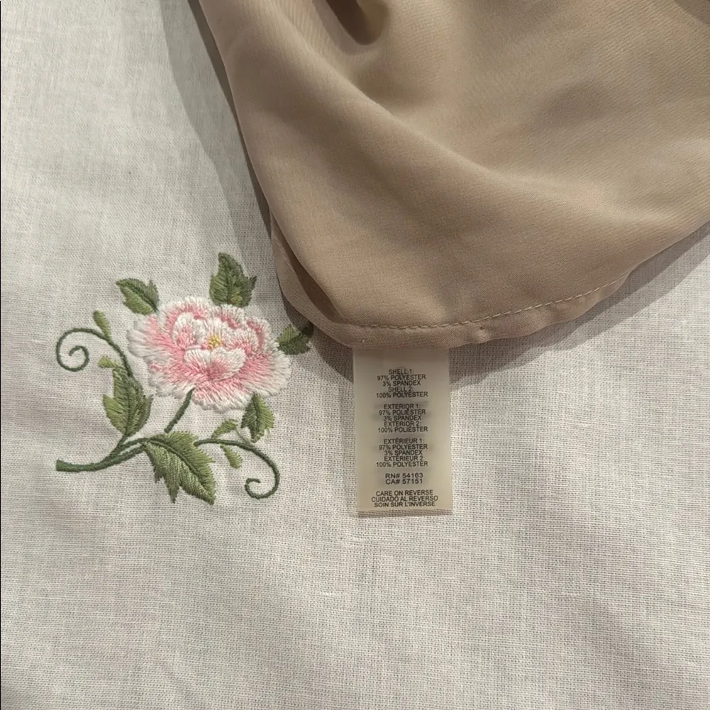 Calvin Klein Tan/Golden Sleeveless Top - Image 5