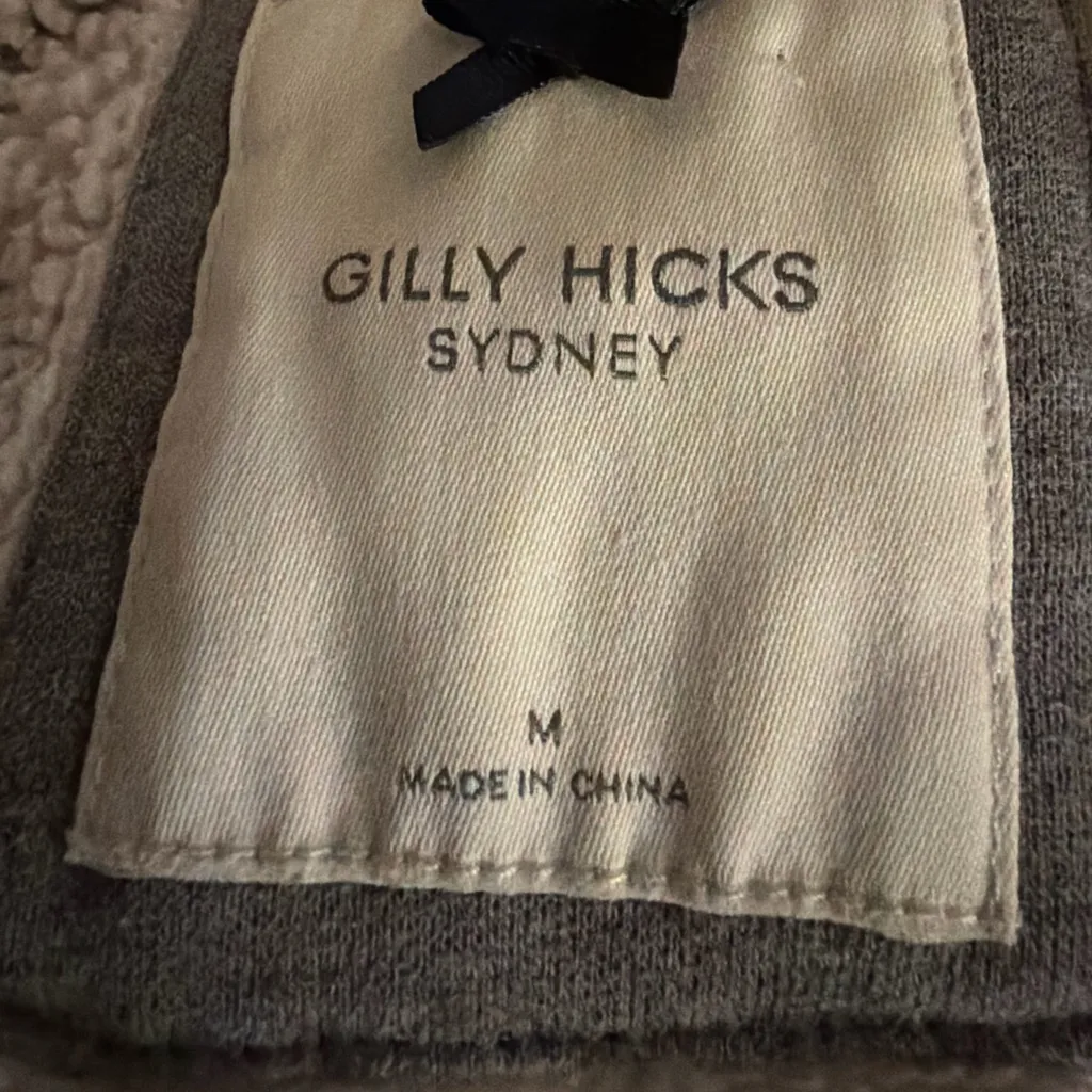 Gilly Hicks Charcoal Button-Up Hoodie - Image 5