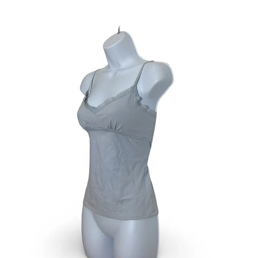 Gap Stretch Lace Trim Cami with Back Tie - Image 2