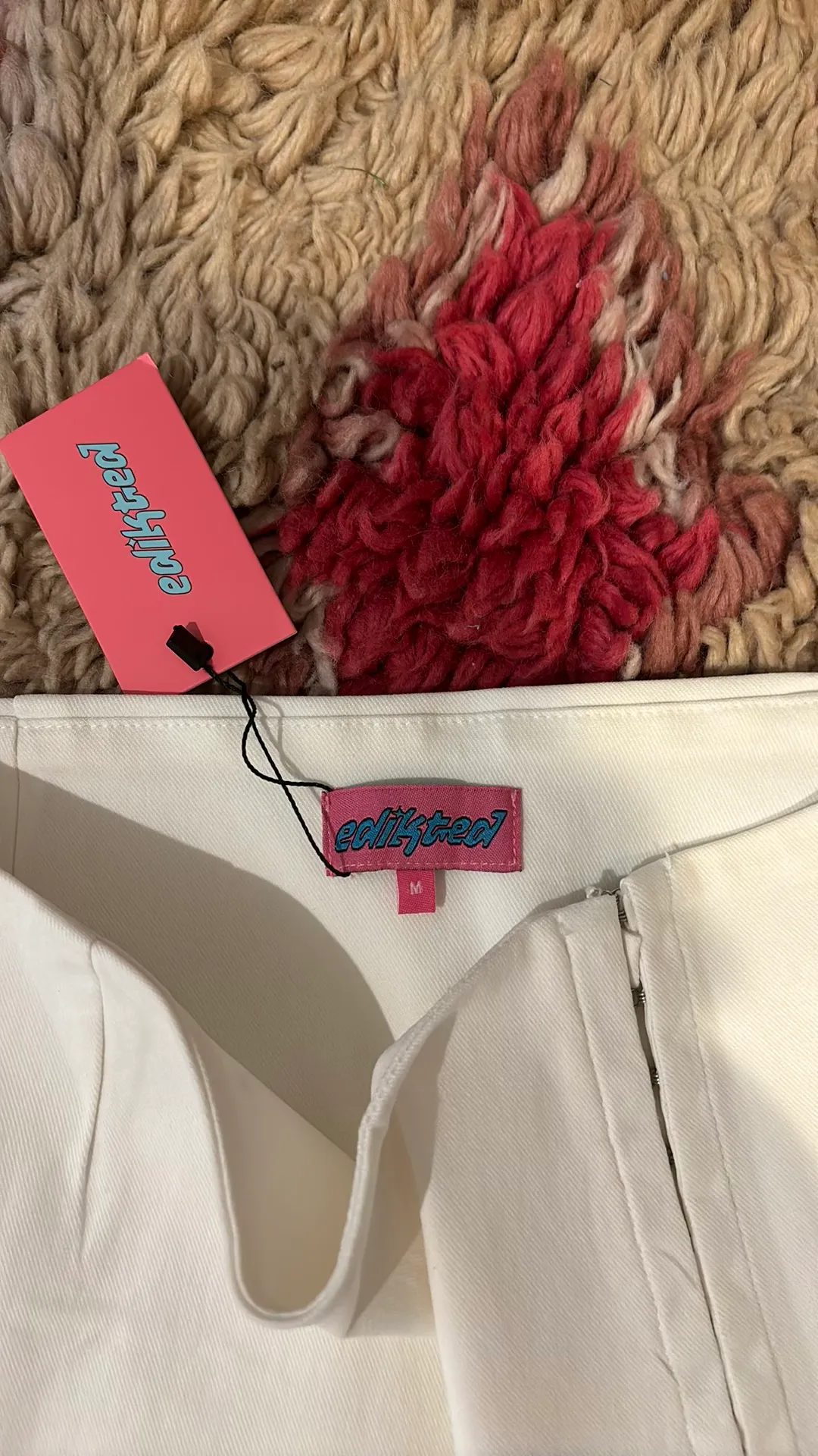 White  Mini Skirt - Image 4