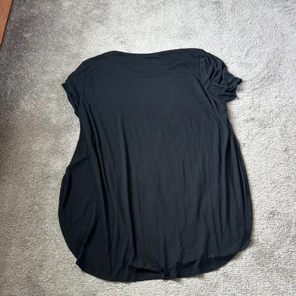 Marilyn Monroe Black Graphic Night Shirt SIZE 3X - Image 4