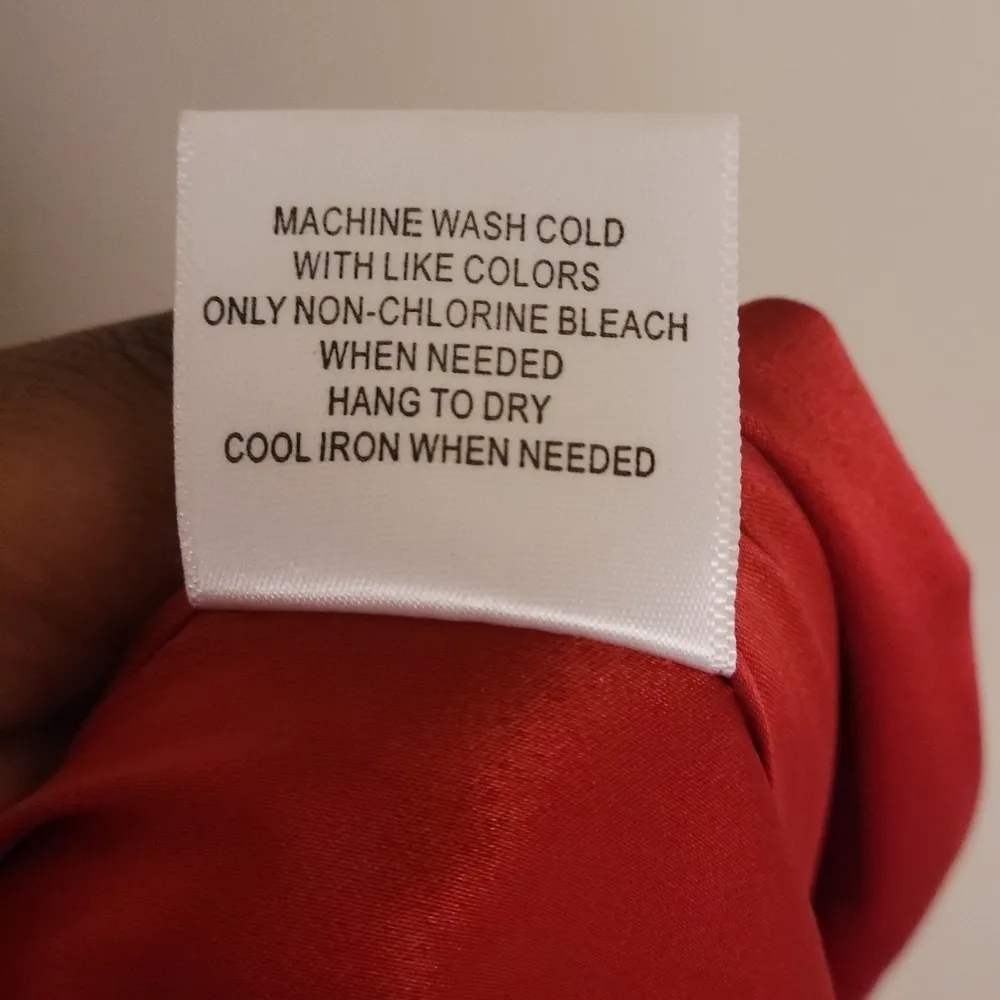 MODCLOTH Wide Leg Jumpsuit size XS Red NWT - Image 10