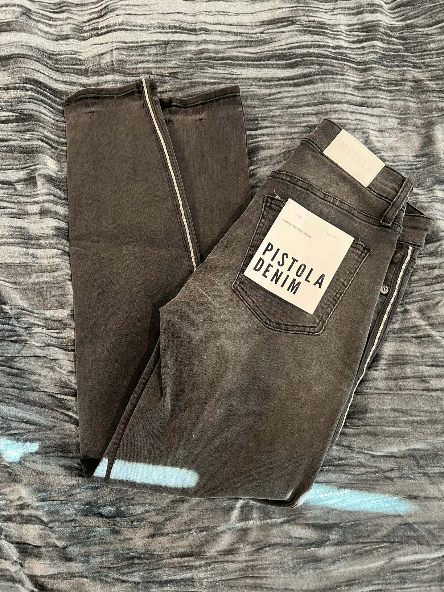 Audrey Mid Rise Skinny Jeans - Image 7