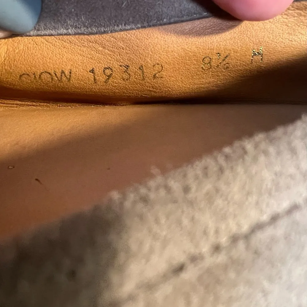 Stuart Weitzman Snakeskin Suede Horse Bit Loafer Slip On Shoe Women’s Size 8.5 M - Image 4