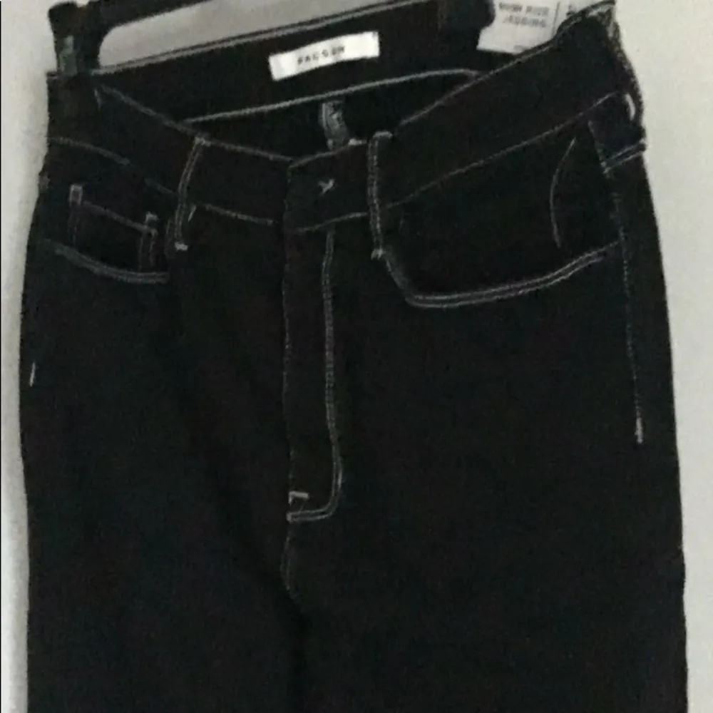 New PacSun Black High Rise 5-Pocket Denim Stretch Jegging Jean - Image 8