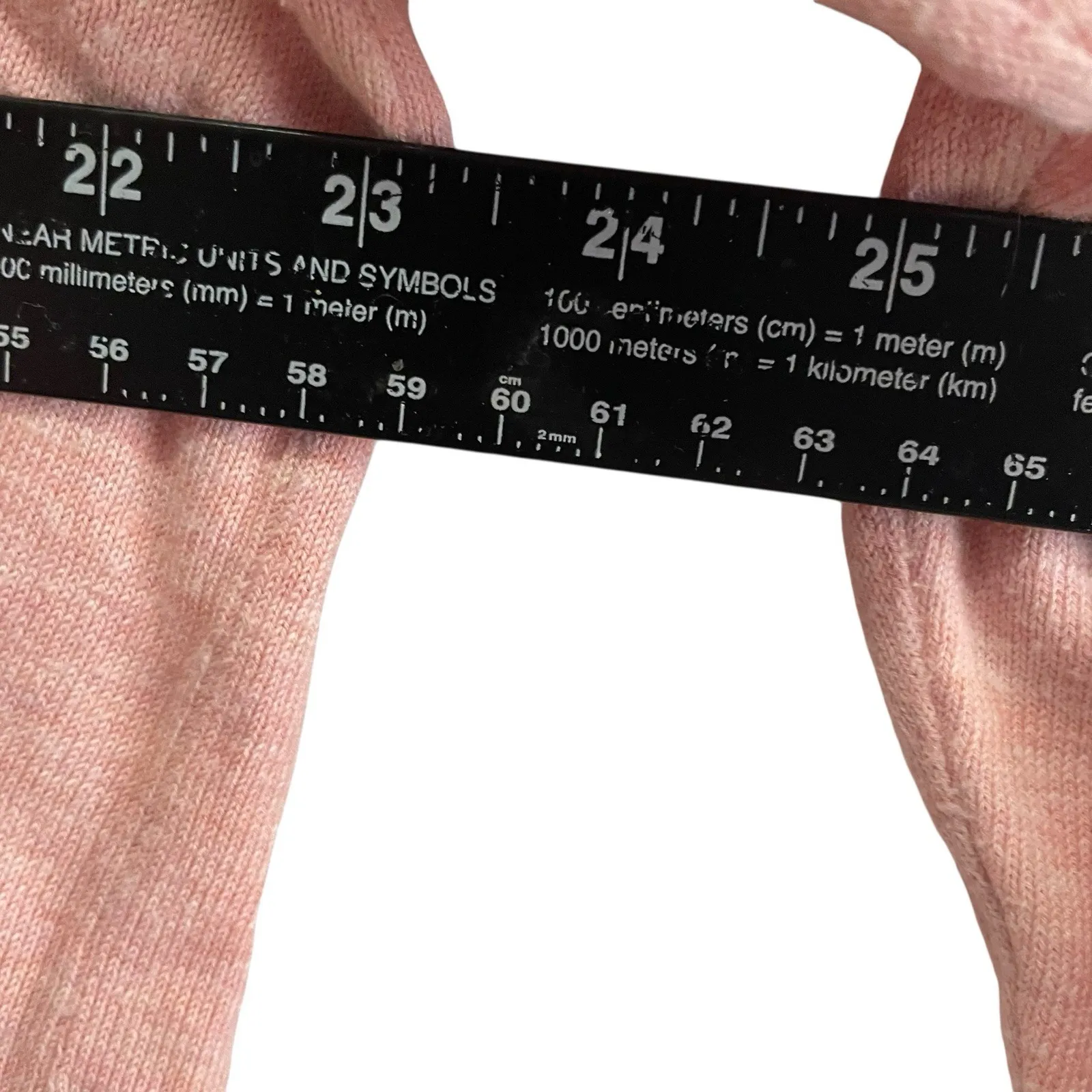 J.Jill Pink Long Sleeve V - Image 4