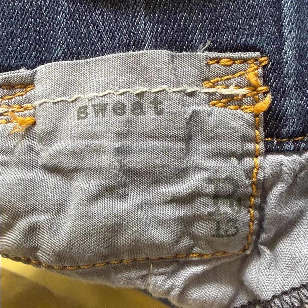 R13 Dark blue sweat jeans - Image 8