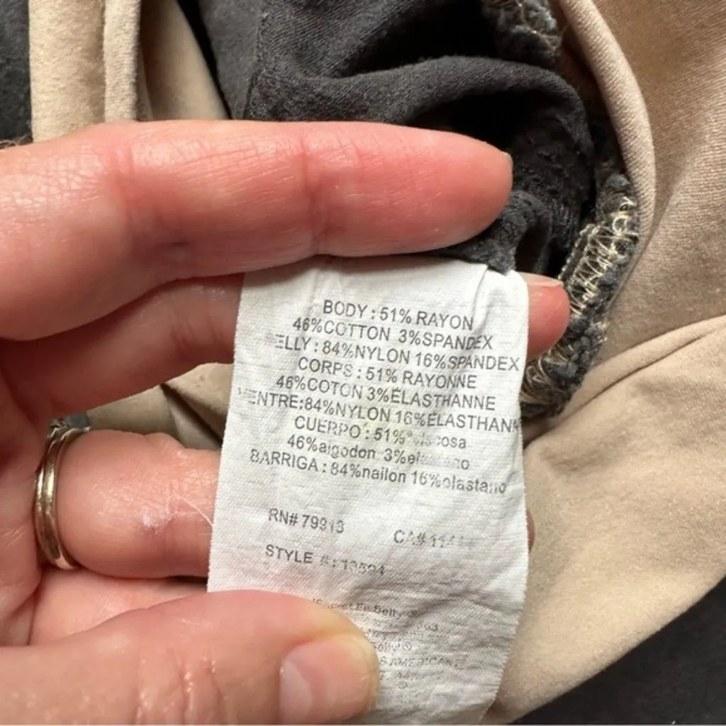 Led luxe essentials denim maternity pants small Gray Size undefined - Image 7