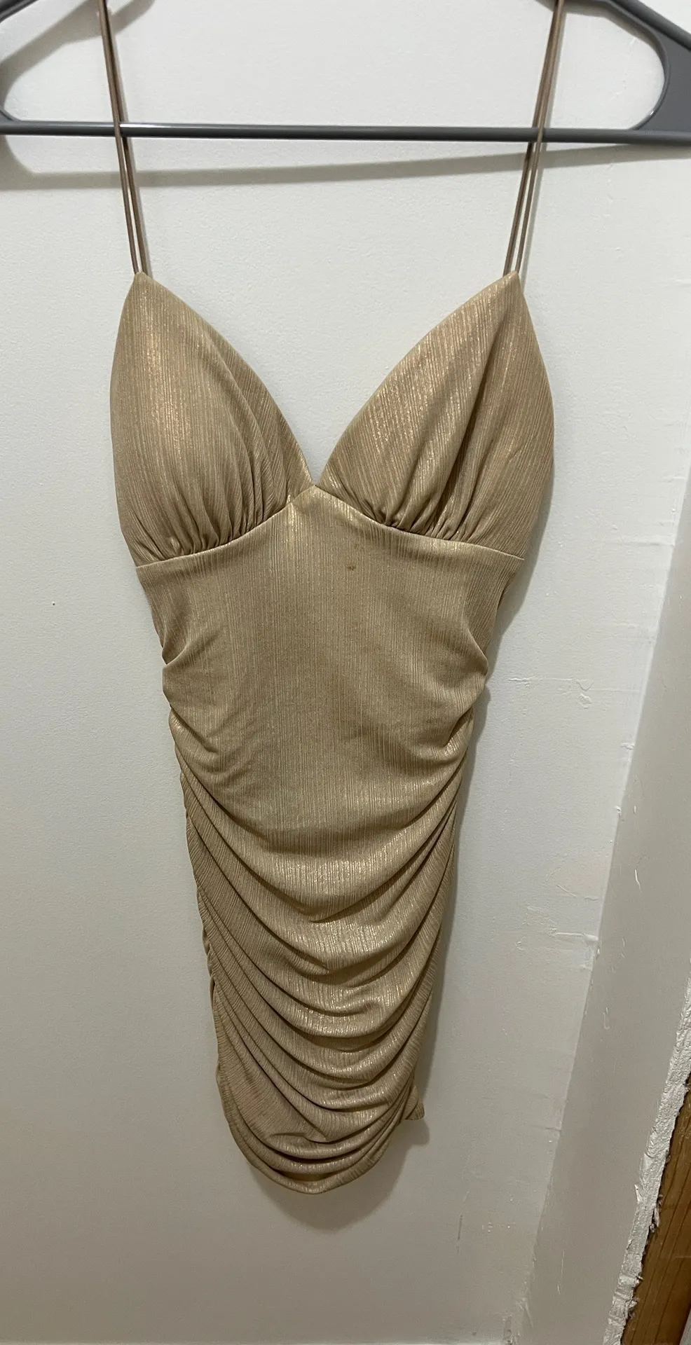 Gold Shiny Dress - Image 2