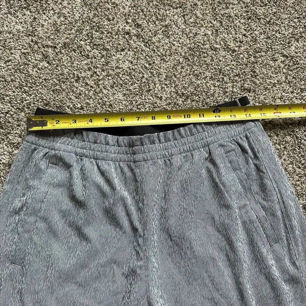 Athleta white & black stripe wide-leg pants size 8 - Image 10