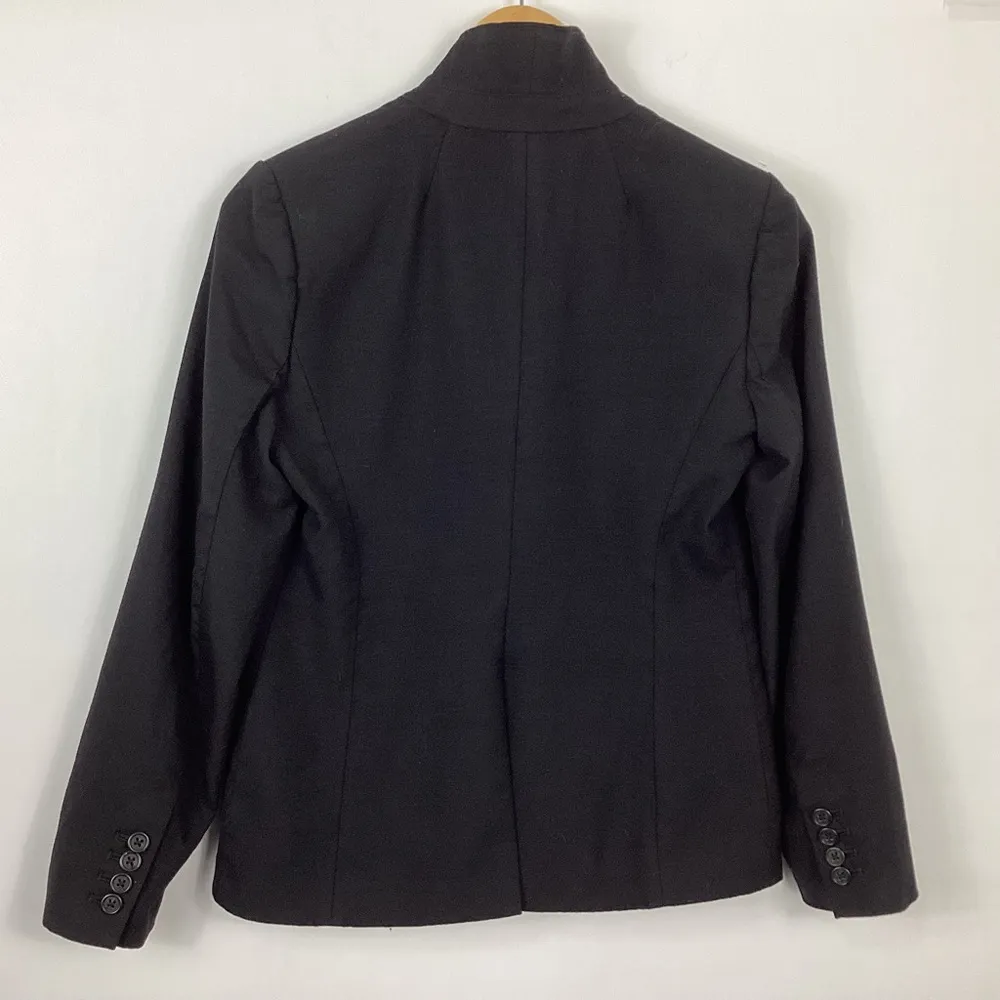 J. Crew Super 120's Wool Blazer Size 6P - Image 5