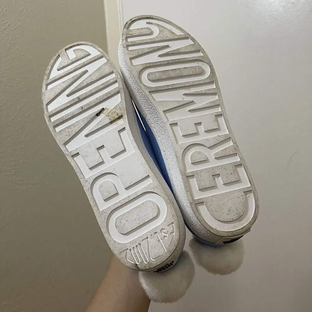 Opening Ceremony Blue Bobby Sock Pom Pom Sneakers slip-on knit shoes EU 38 - Image 10