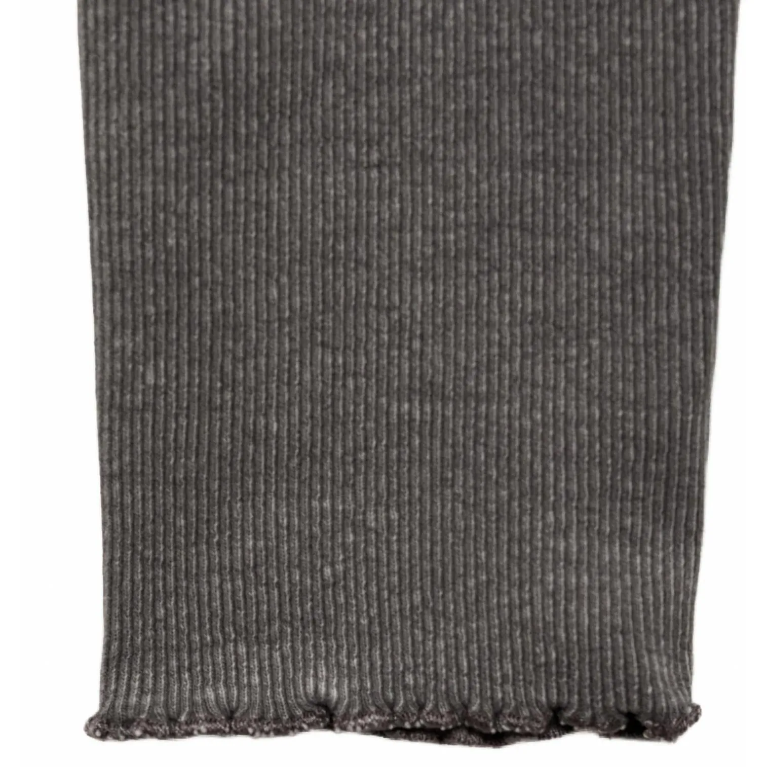 Mango Long-Sleeved T-Shirt with Decorative Seams Charcoal NWT Teens Large - Image 5