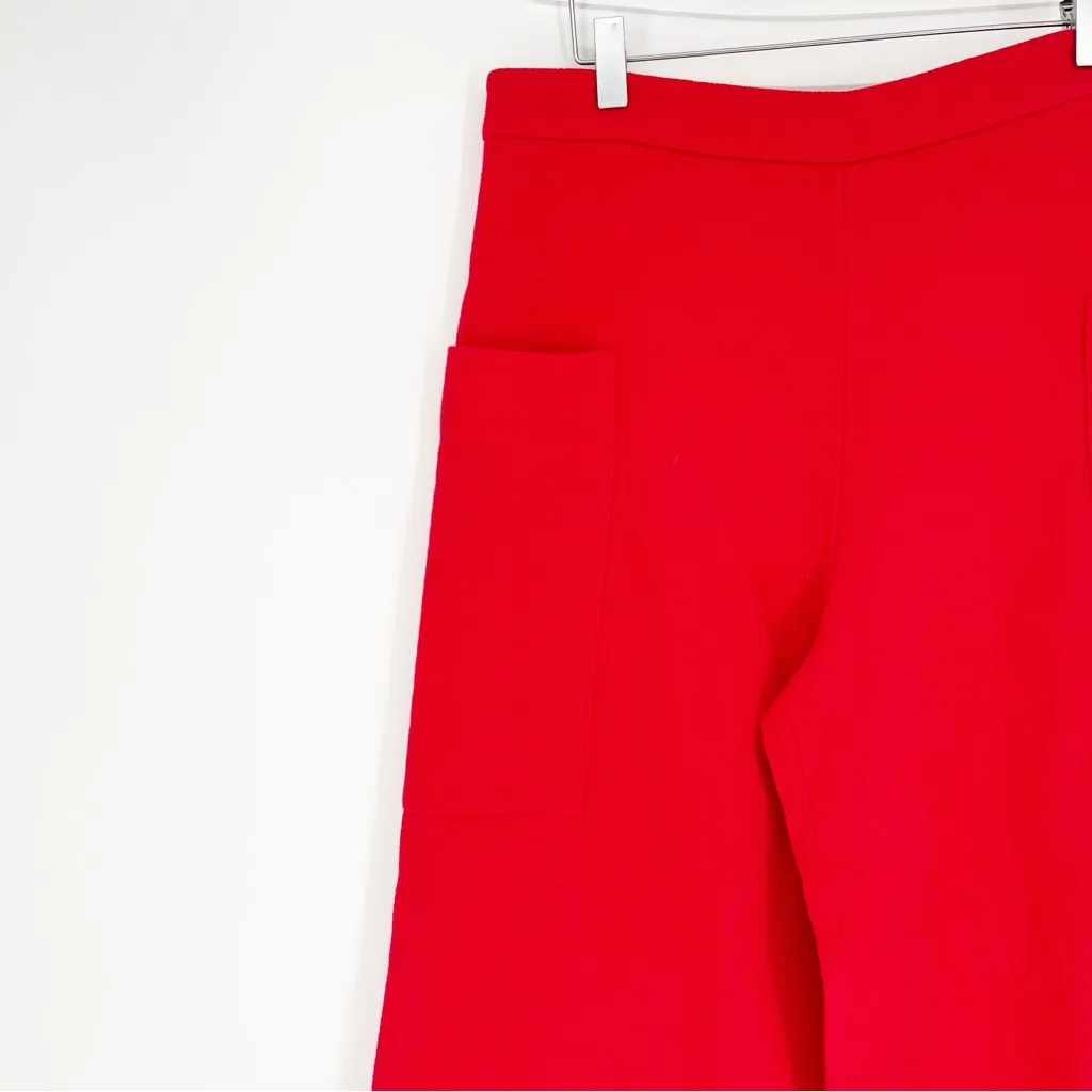 MSGM Wool Culottes 44 (L)‎ Red Size L - Image 3