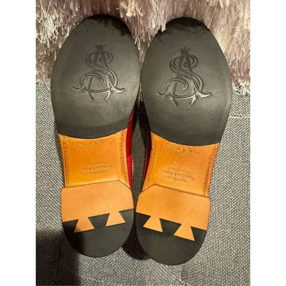 The Office of Angela Scott Mr Smith in Garnet red pink 37.5 / 7.5 new without bo - Image 10