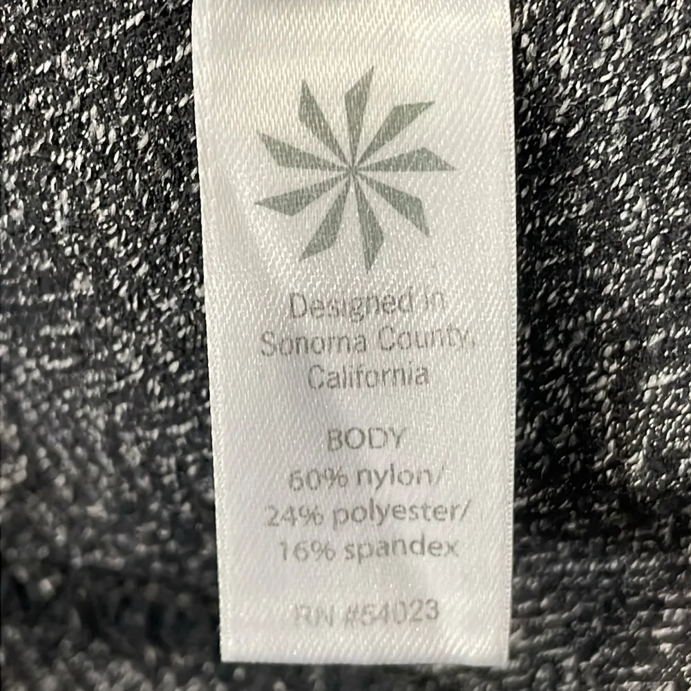 Athleta Black Print Zip Up Jacke - Image 8