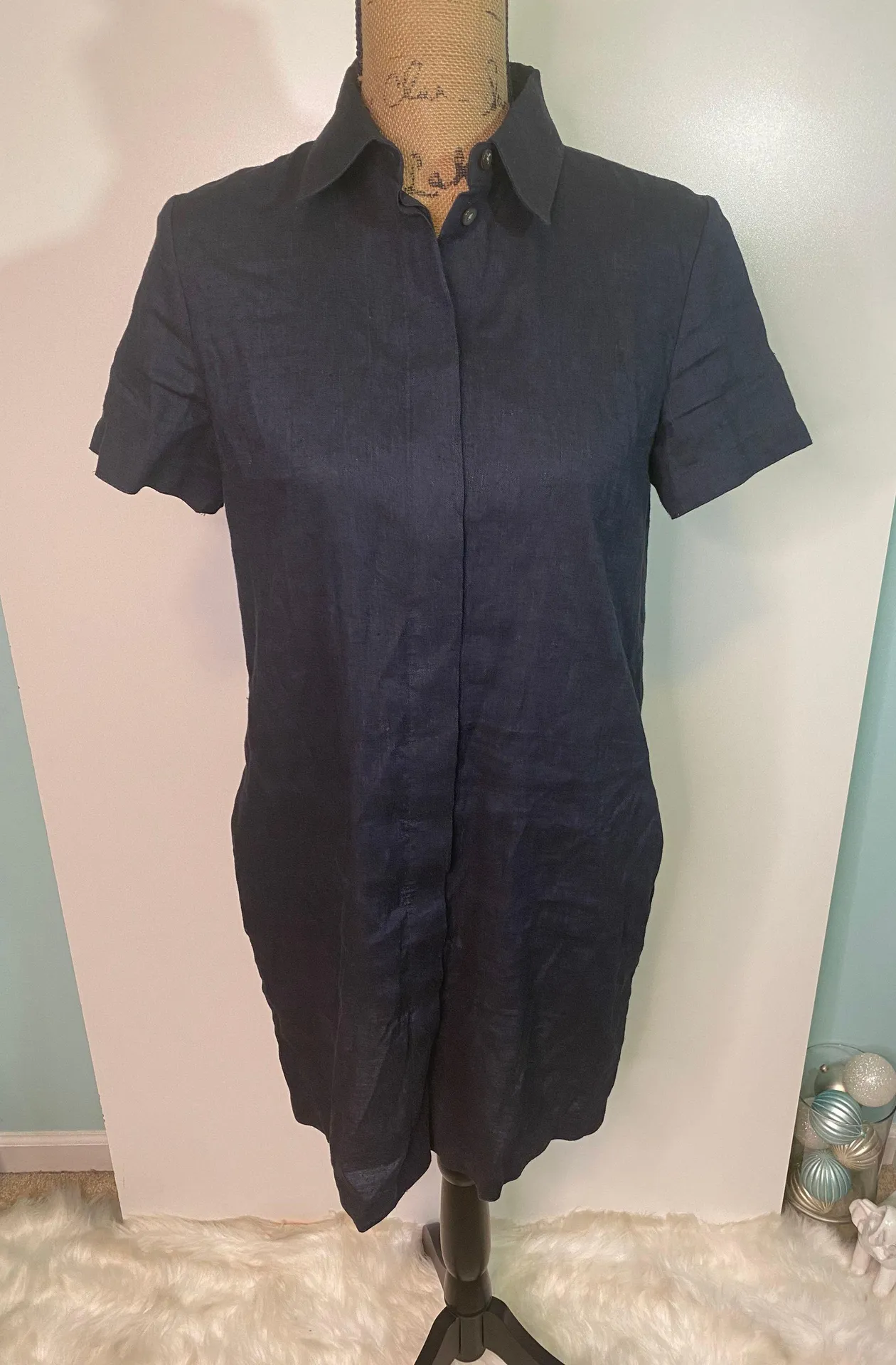 Button Down Dress Size P - Image 4