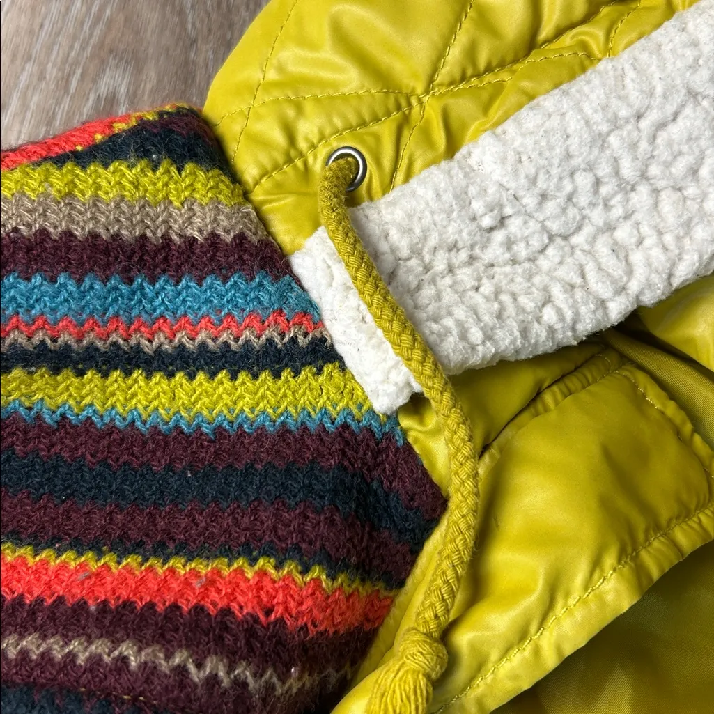 Mossimo Quilted Puffer Vest – Size Large Gold - Image 12