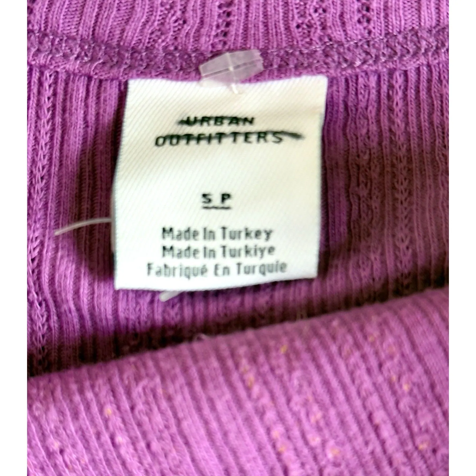 NWOT Urban Outfitters women's Tank Top " Bitter Sweet " purple Sz Small - Image 6