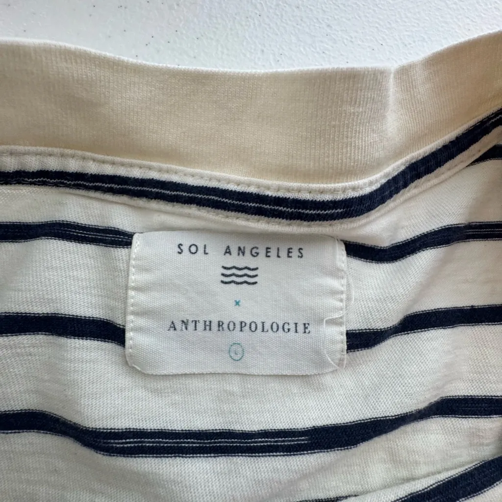 Anthropologie Sol Los Angeles La Vie En Rose Tshirt Size Large - Image 5
