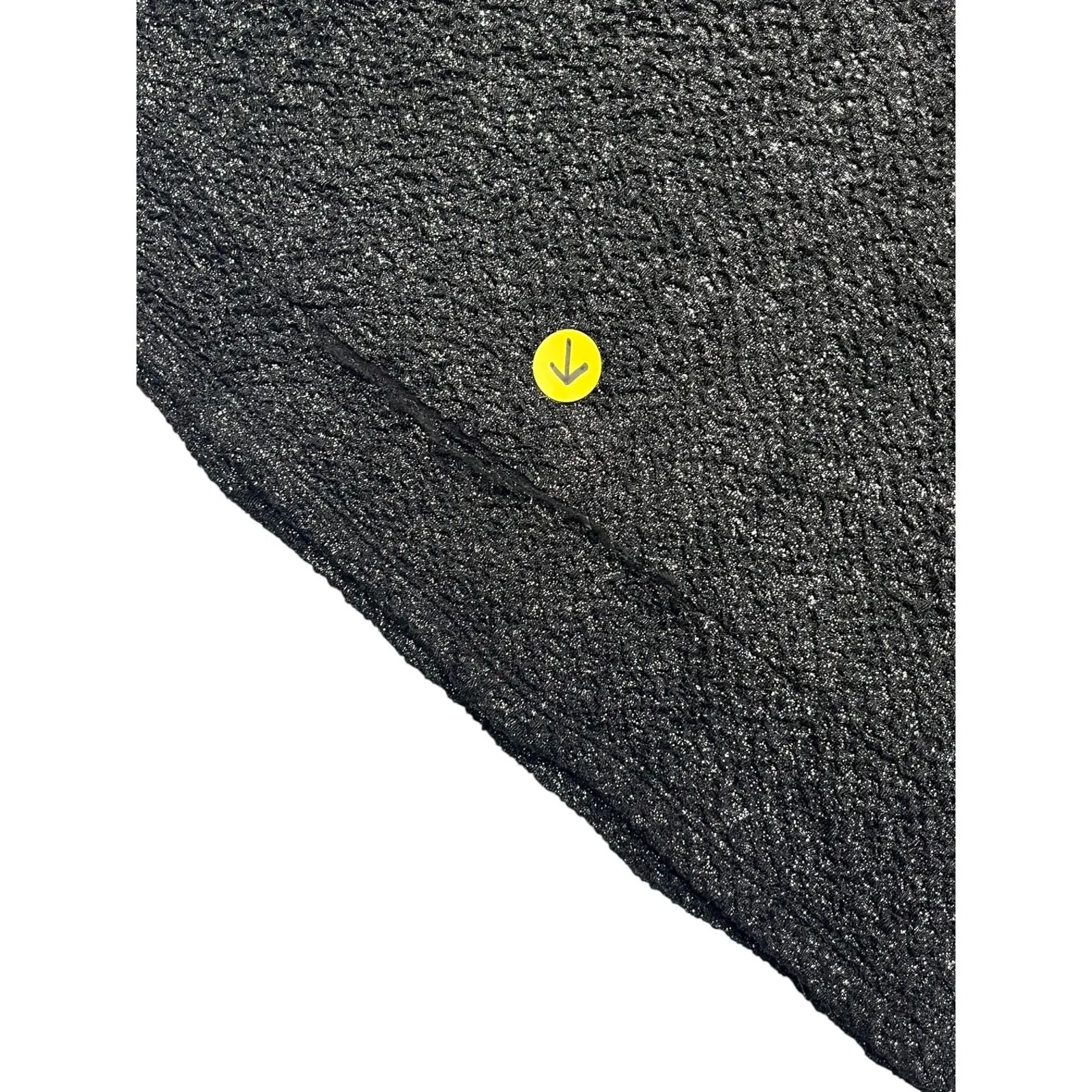 NBD Womens Dress Small Black Metallic Glitter Halter Mini Strappy Party Cocktail - Image 4