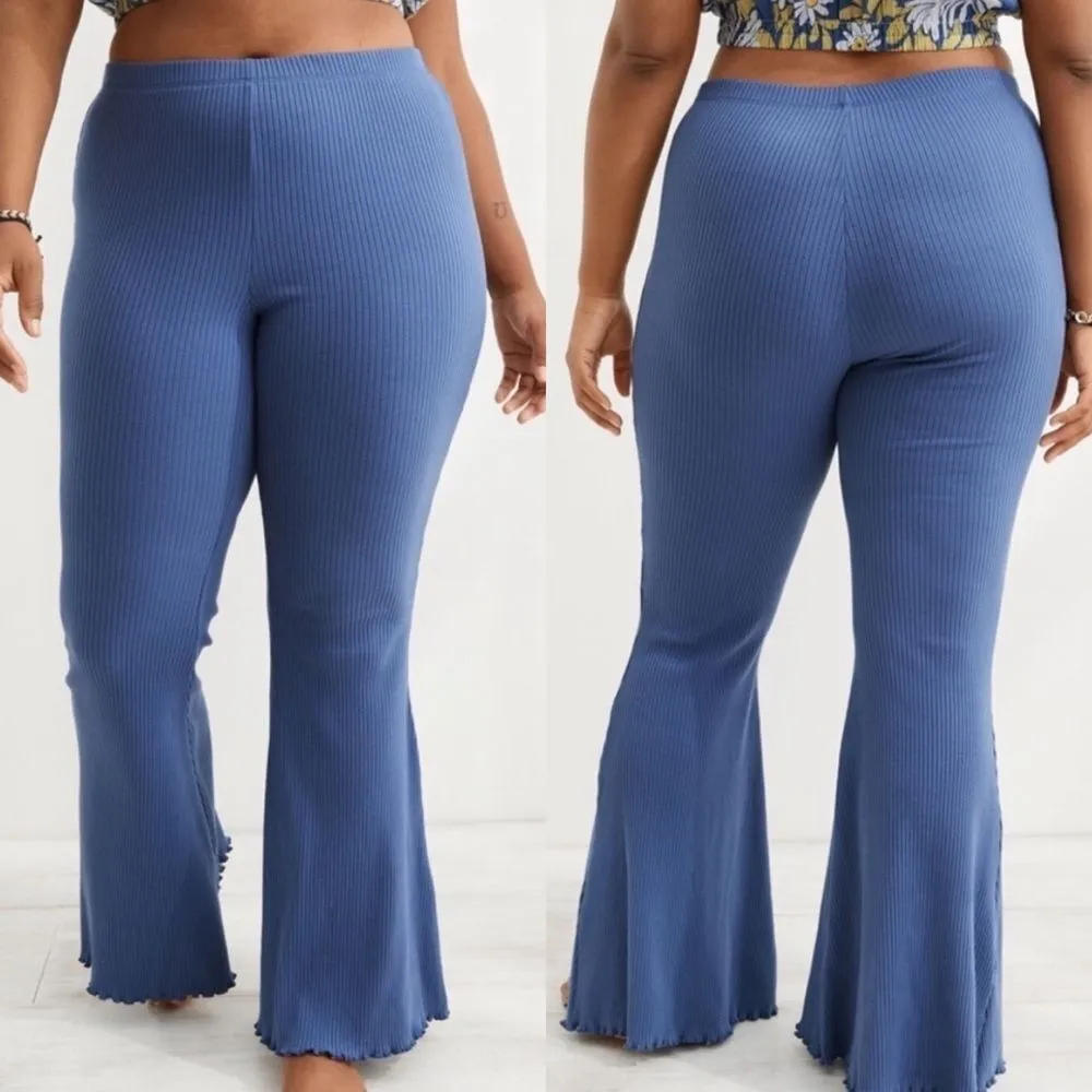Aerie‎ ribbed kick it ultra flare pants - Image 2