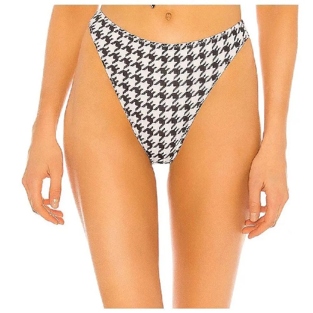 New SKIN BY SAME houndstooth bikini. Retails $220. S - Image 7