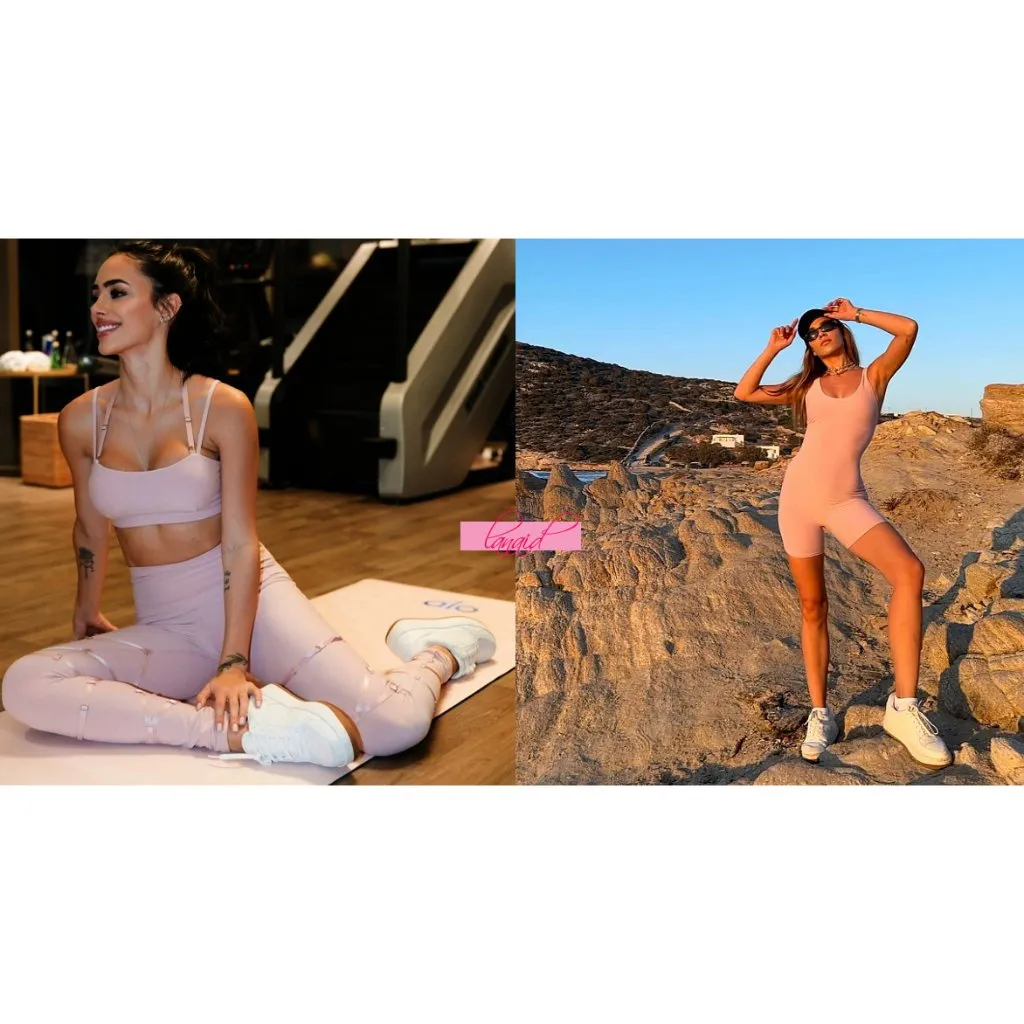 Alo Recovery Mode Sneakers Natural White Gum Tan Sporty Sports Athletic Shoes - Image 6