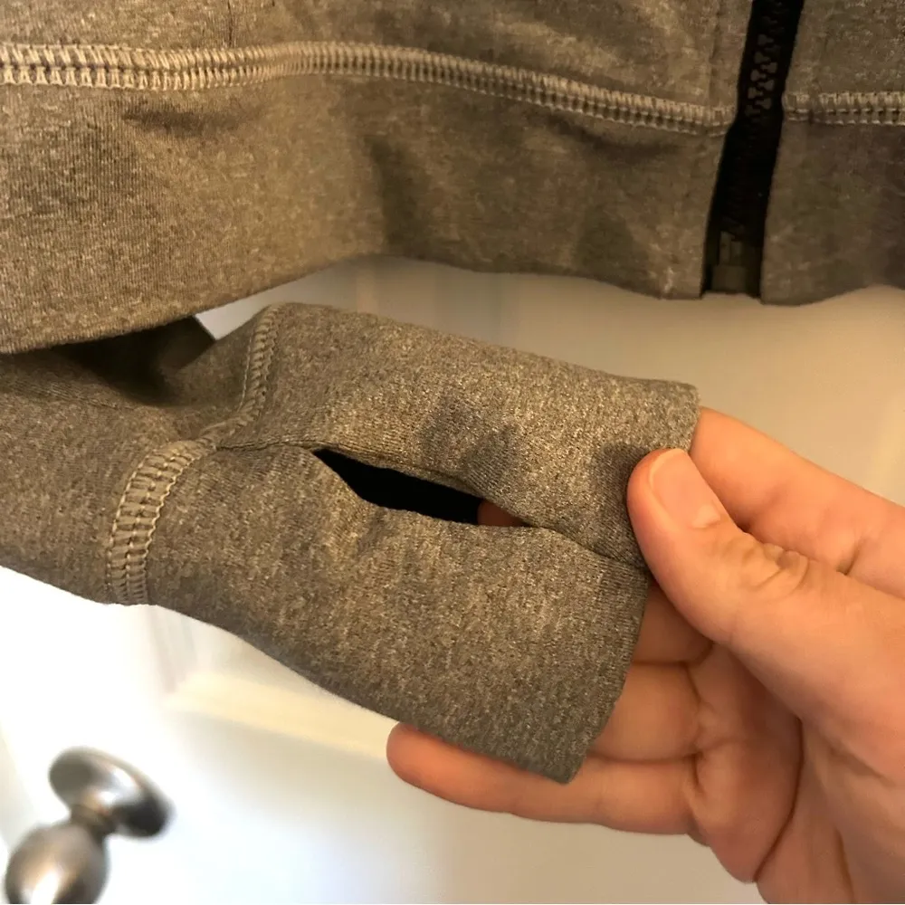 NWT TRINA TURK RECREATION Gray Jacket with Striped Sleeves Women’s Small - Image 10