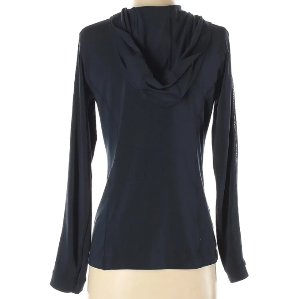 CAbi #576 Black Zip Up Hoodie Mesh‎ Detail XS - Image 2