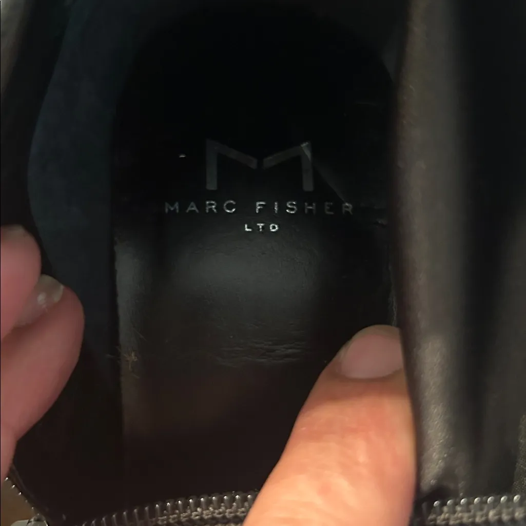 Marc Fisher Gray Over-the-Knee Boots EUC size 6 - Image 6