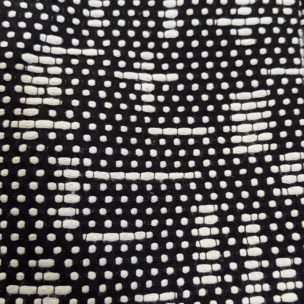 Armani Exchange Black & White Pleated Mini Knit Skirt - Image 12