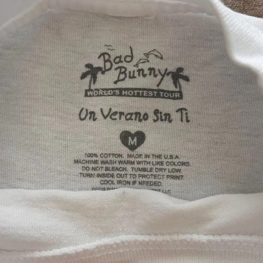 Bad Bunny 2022 un verano sin ti worlds hottest tour tee - Image 6