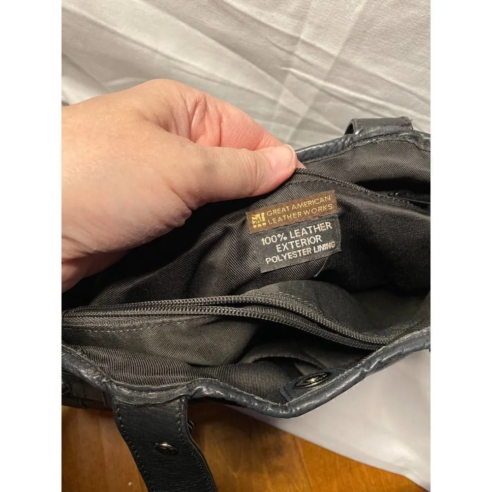 Great American Leather Works Bag Black - Image 4