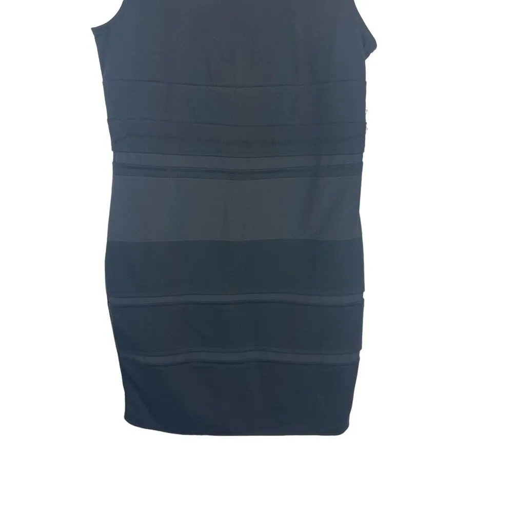 Simply Vera Wang Black Sleeveless Tiered Body Con S Dress NWT - Image 3