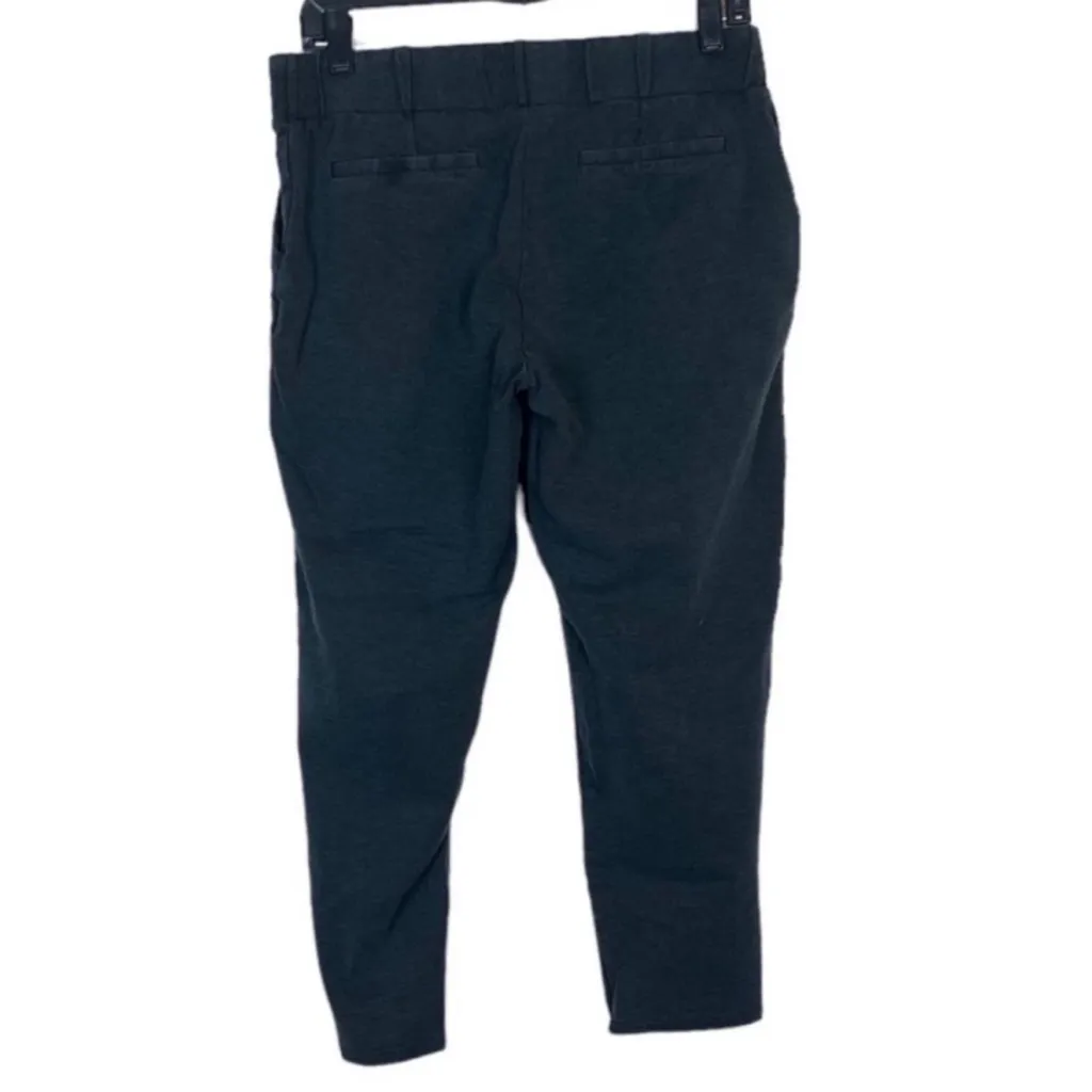 Garnet Hill Comfort Trousers 44953 Heathered
Black Grey Women's Size Large - Image 7