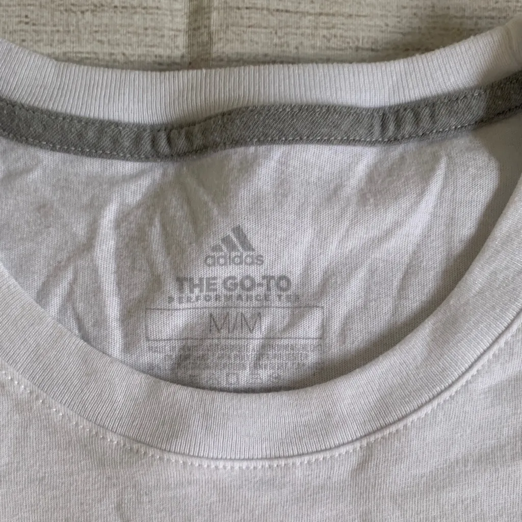 adidas White University of Miami Logo Women’s Short Sleeve T-shirt - Image 2